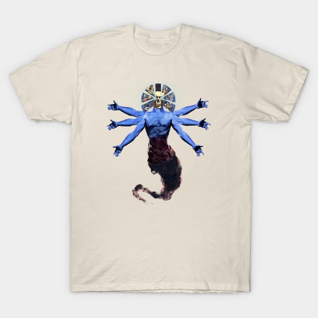 Blue Genie T-Shirt by MoonPatrol